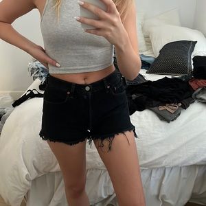Black Vintage Levi's Shorts